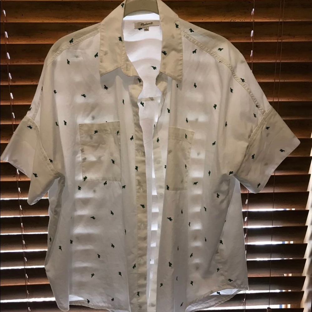 Madewell cactus shirt 🌵